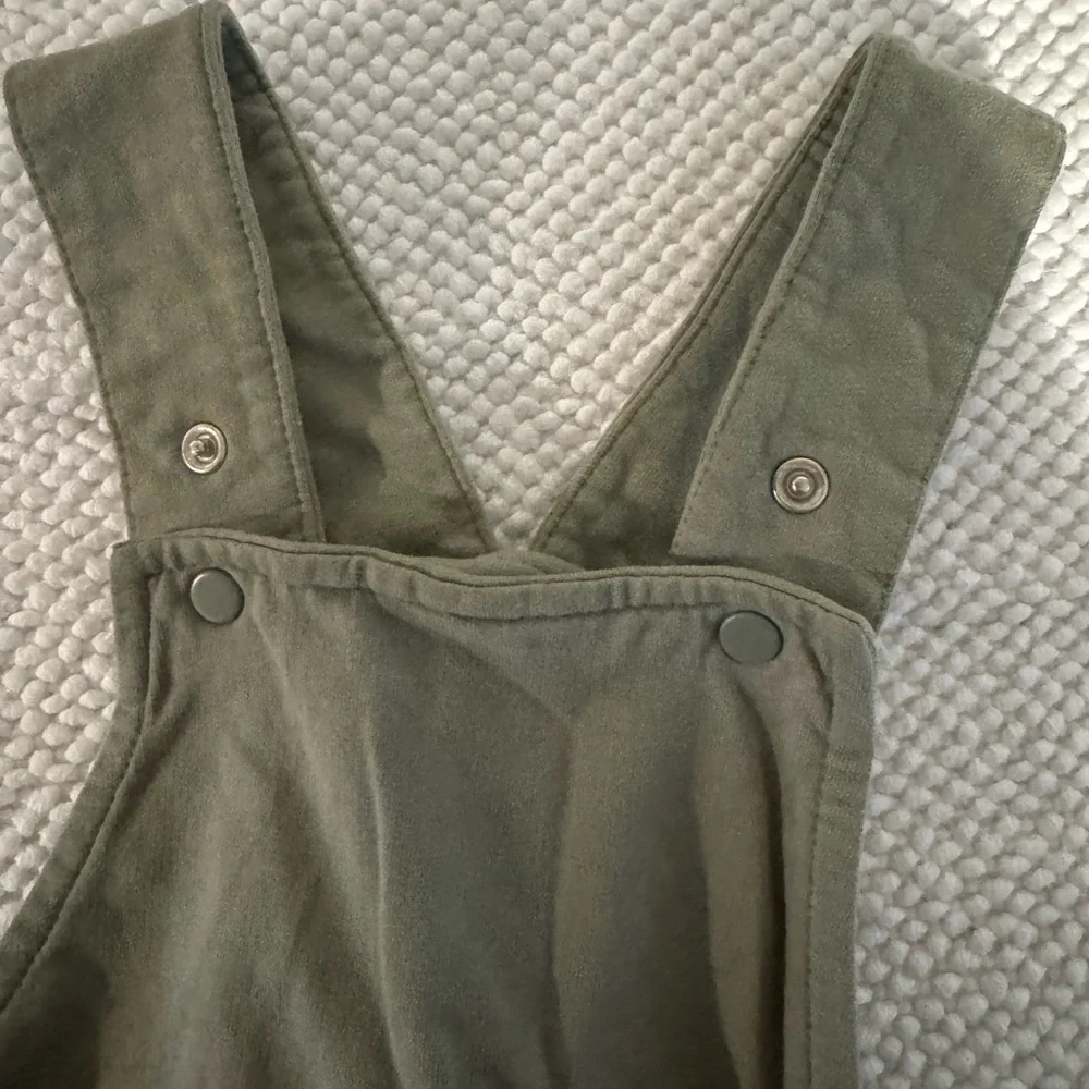 H&M Organic Cotton Overalls Sage Green Toddler 3T Unisex